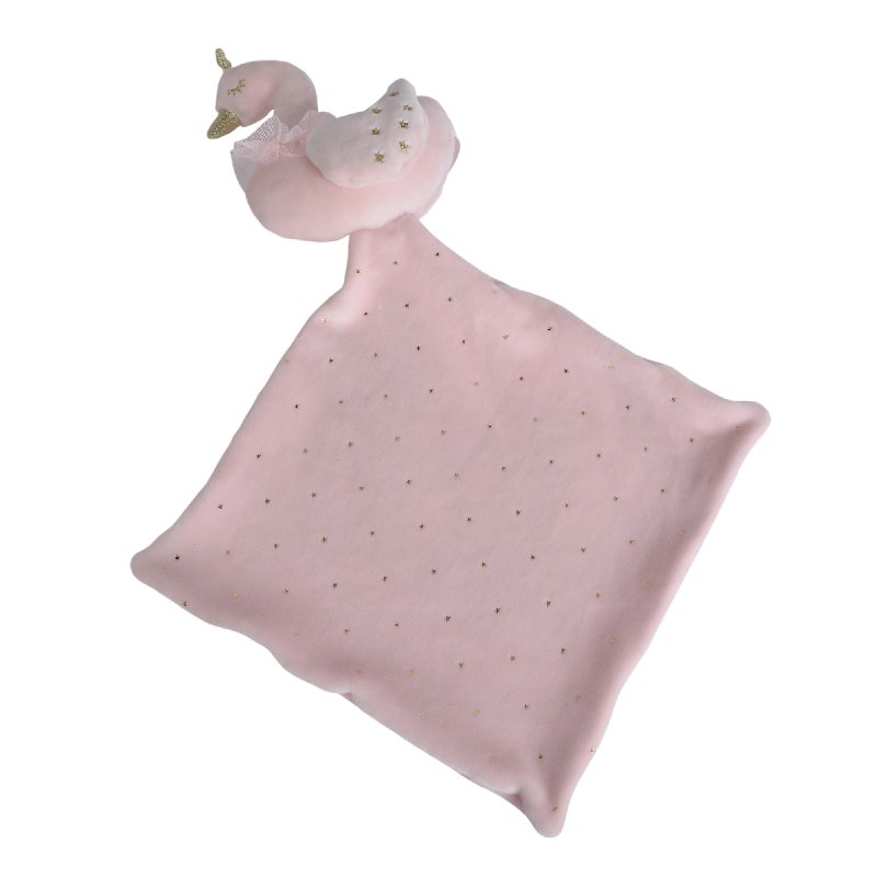  spandex baby comforter pink swan 25 cm 